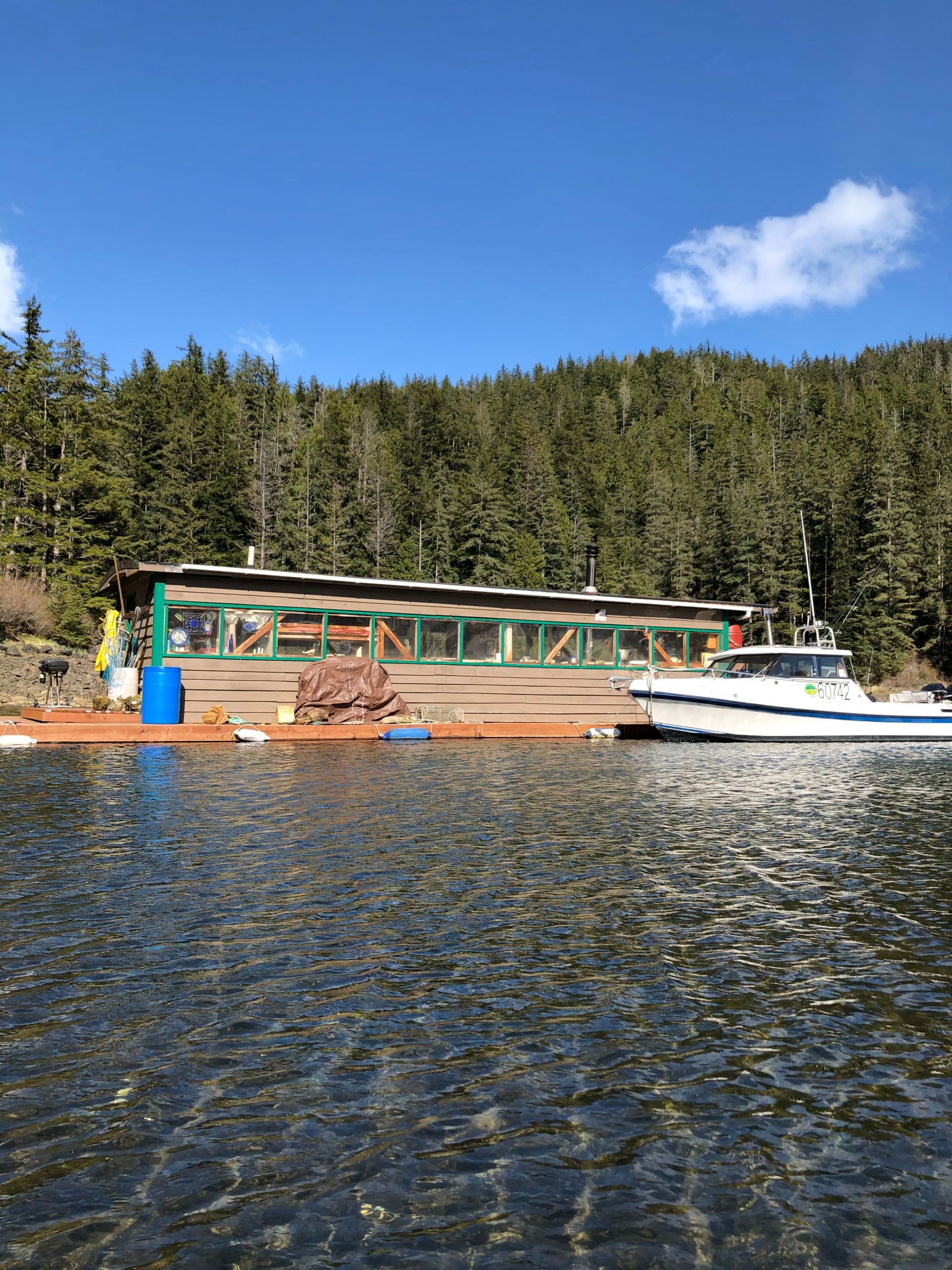 Morning light over the bay